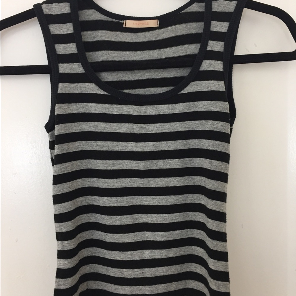 Forever 21 striped tank top